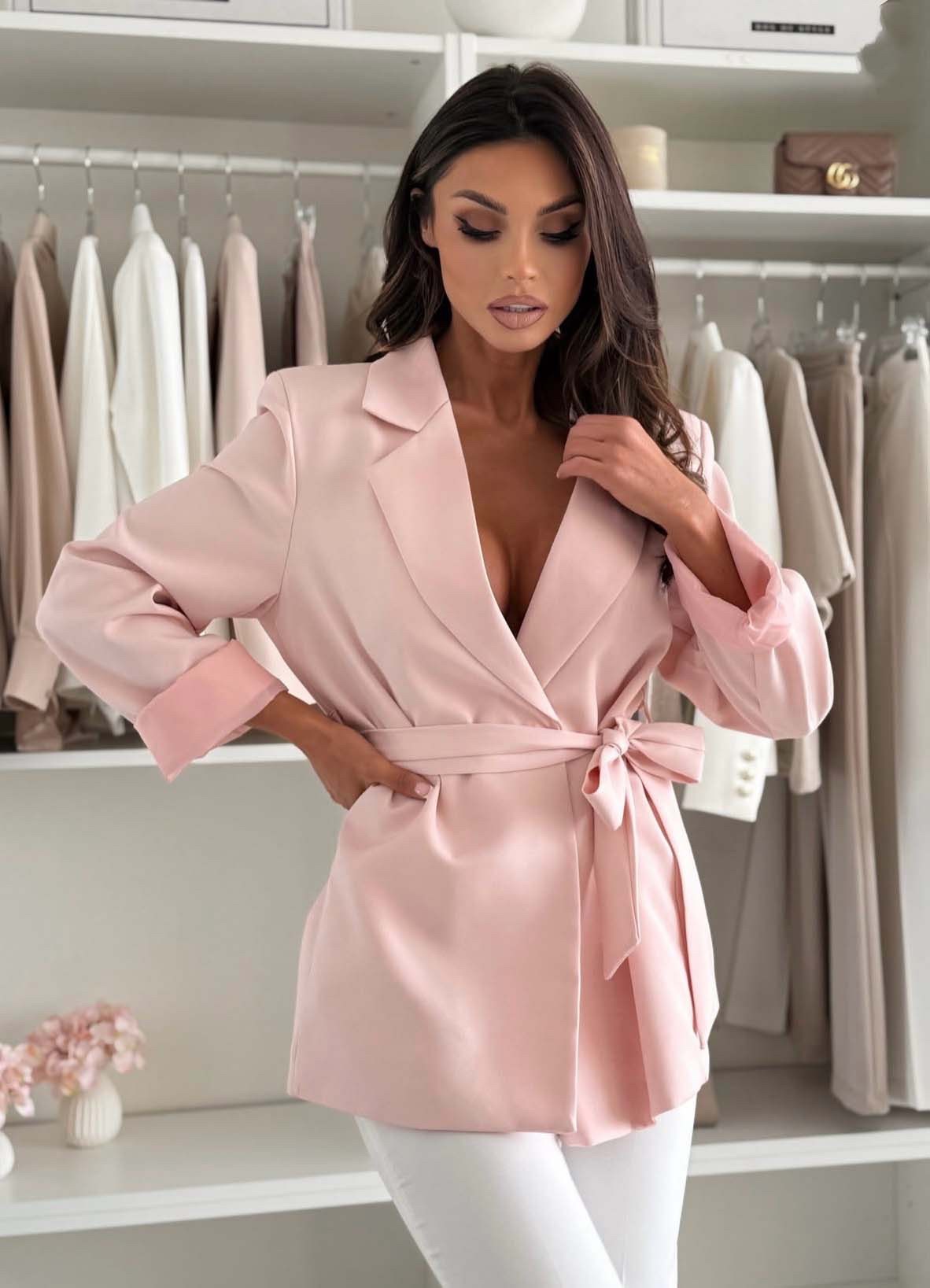 Σακάκι με ζώνη - Image 6