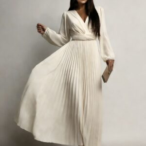 Φόρεμα μάξι πλισέ