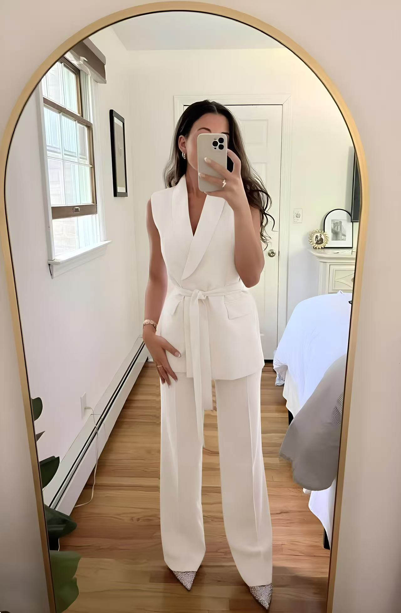 Σετ αμάνικο γιλέκο & παντελόνι - Image 5