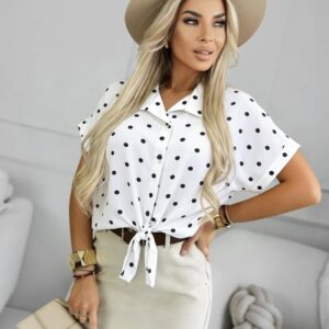 Πουκάμισο κοντομάνικο πουά